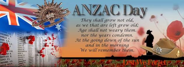 In honour of ANZAC Day tomorrow (25th April), Creative Minds Early Learning Centre will be closed. #lestweforget